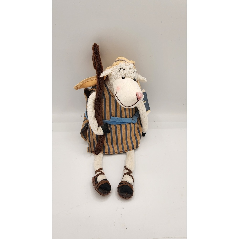 DaySpring Really Woolly Jake Shepherd Plush Lamb 2005 Christmas Series 1 NWT